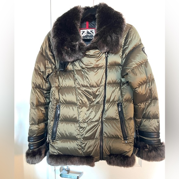 🎀HP🎀 NWOT ALP N ROCK JACKET M Warm Lining Faux Fur w Details Snow Skiing 🎀 - Picture 6 of 16